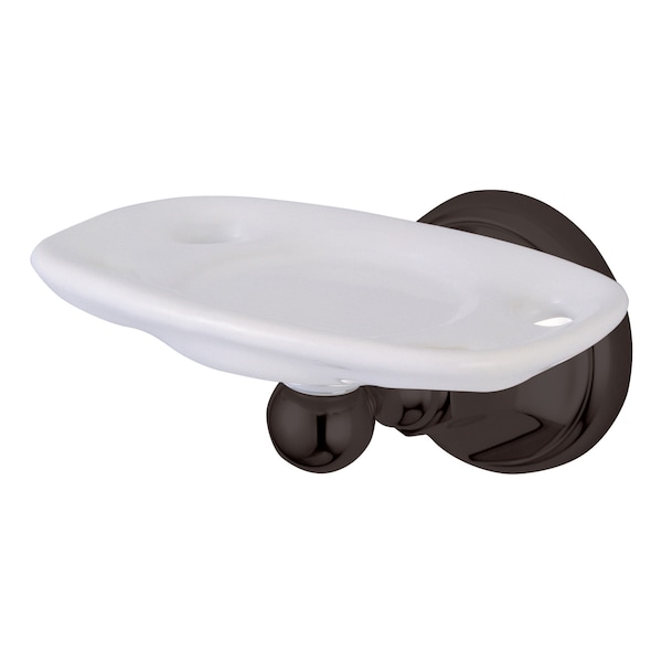 Metropolitan Toothbrush And Tumbler Holder, Oil Rubbed Bronze